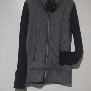 lululemon athletica Gray and Black Jacket Women Size 4